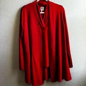 Women’s Anne Klein 2 pc. Blouse and sweater set sz. Large